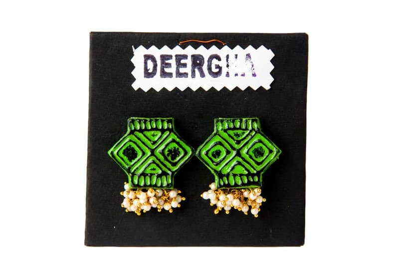 Aakash Kandil Hanging Earrings view 3