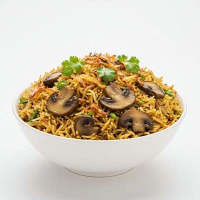 Mushroom Pulao