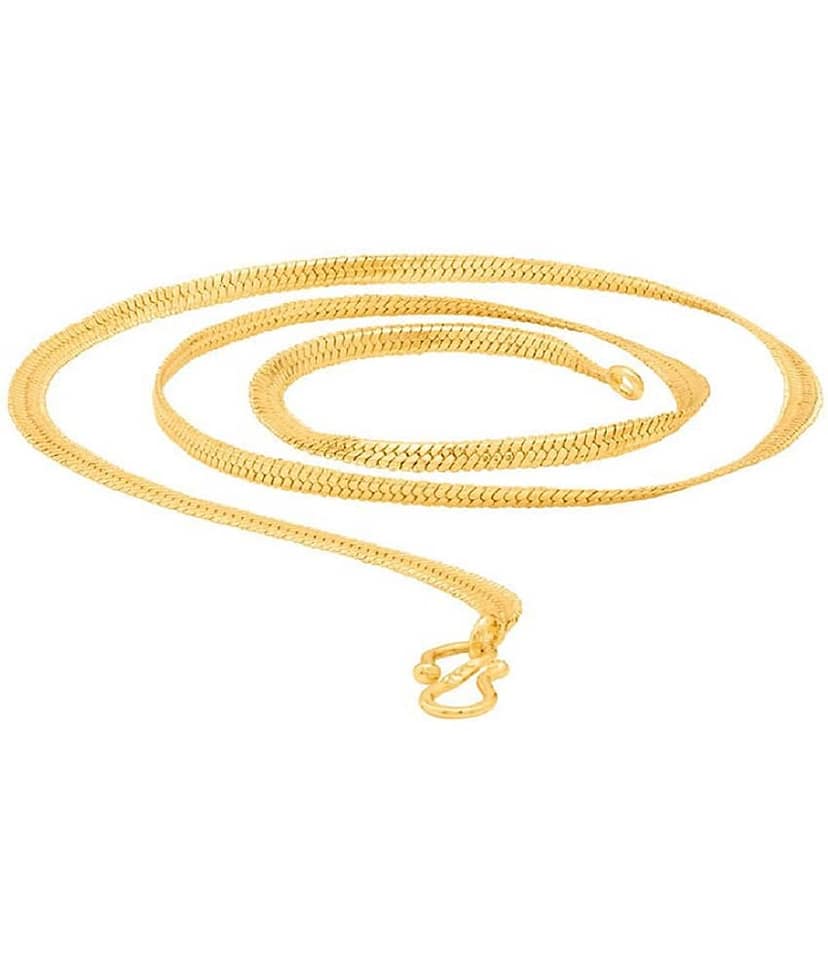H M PRODUCT Gold Plated Chain ( Set of 1 ) view 2