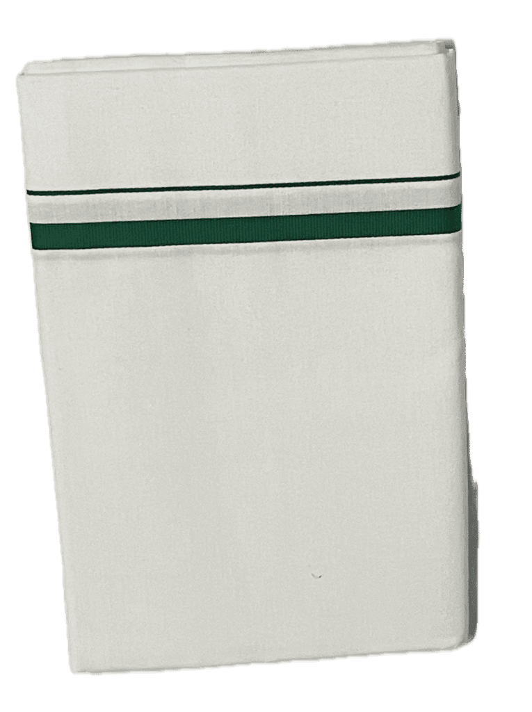 Pure White Cotton Classic border Dhothi - Mundu - Sarathi Vesti view 3