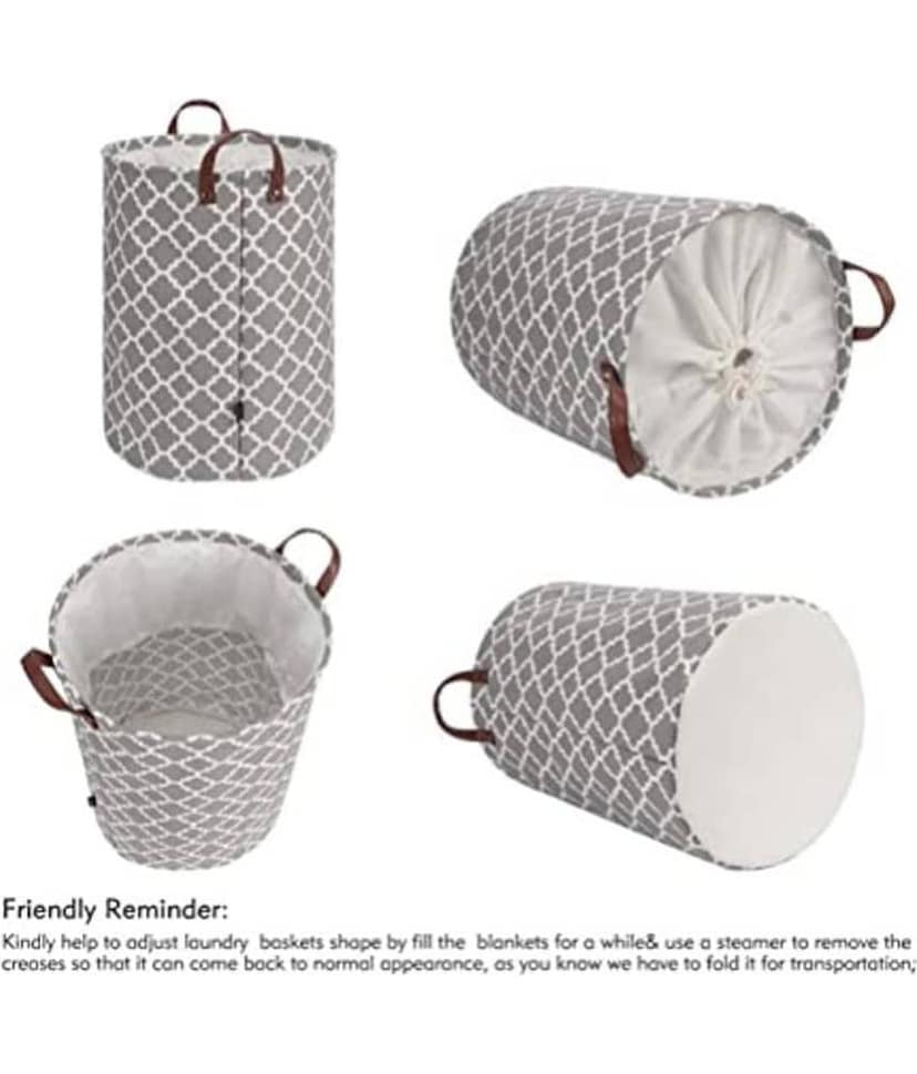 House Of Quirk Grey Laundry Bags ( Pack of 1 ) view 2