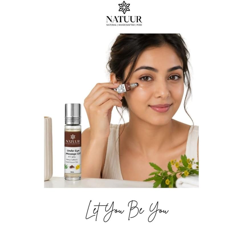 Eye Renewal Oil | Hemp | Coffee | Helichrysum | Depuff | Brighten | Restore view 8