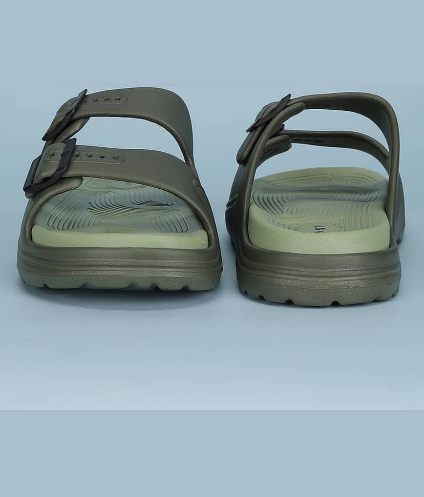 Avant BuckleStride Grey Men's Slide Flip Flop view 7
