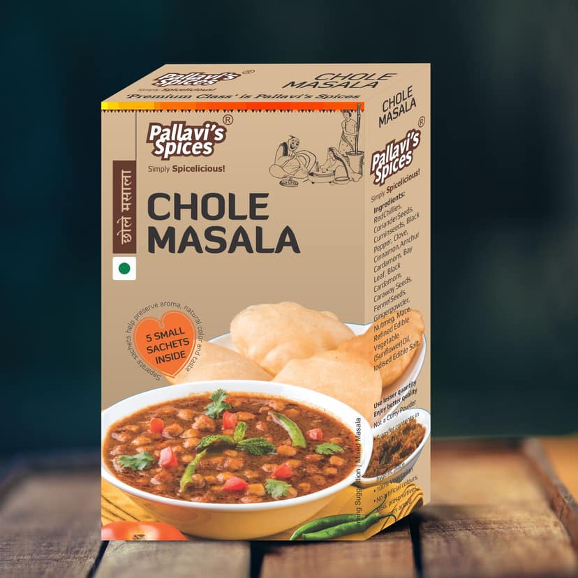 Pallavi's Spices Chole Masala, 50 gm