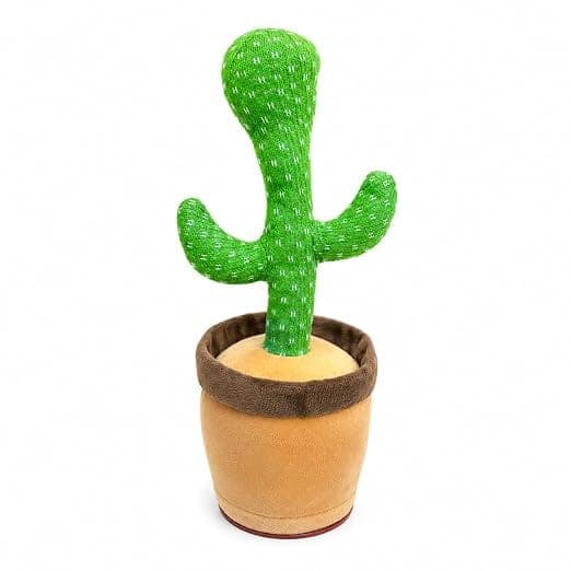 Dancing The Cactus Plush Toy with USB Charging and LED Lights view 2