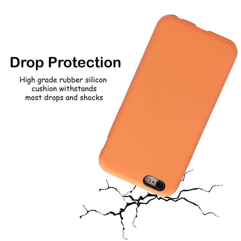 LIRAMARK Liquid Silicone Soft Back Cover Case for Apple iPhone 6 / 6S view 5