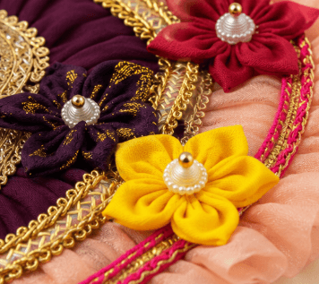 Kanha Ji Traditional Dress Set for Pooja and Religious Decoration view 2