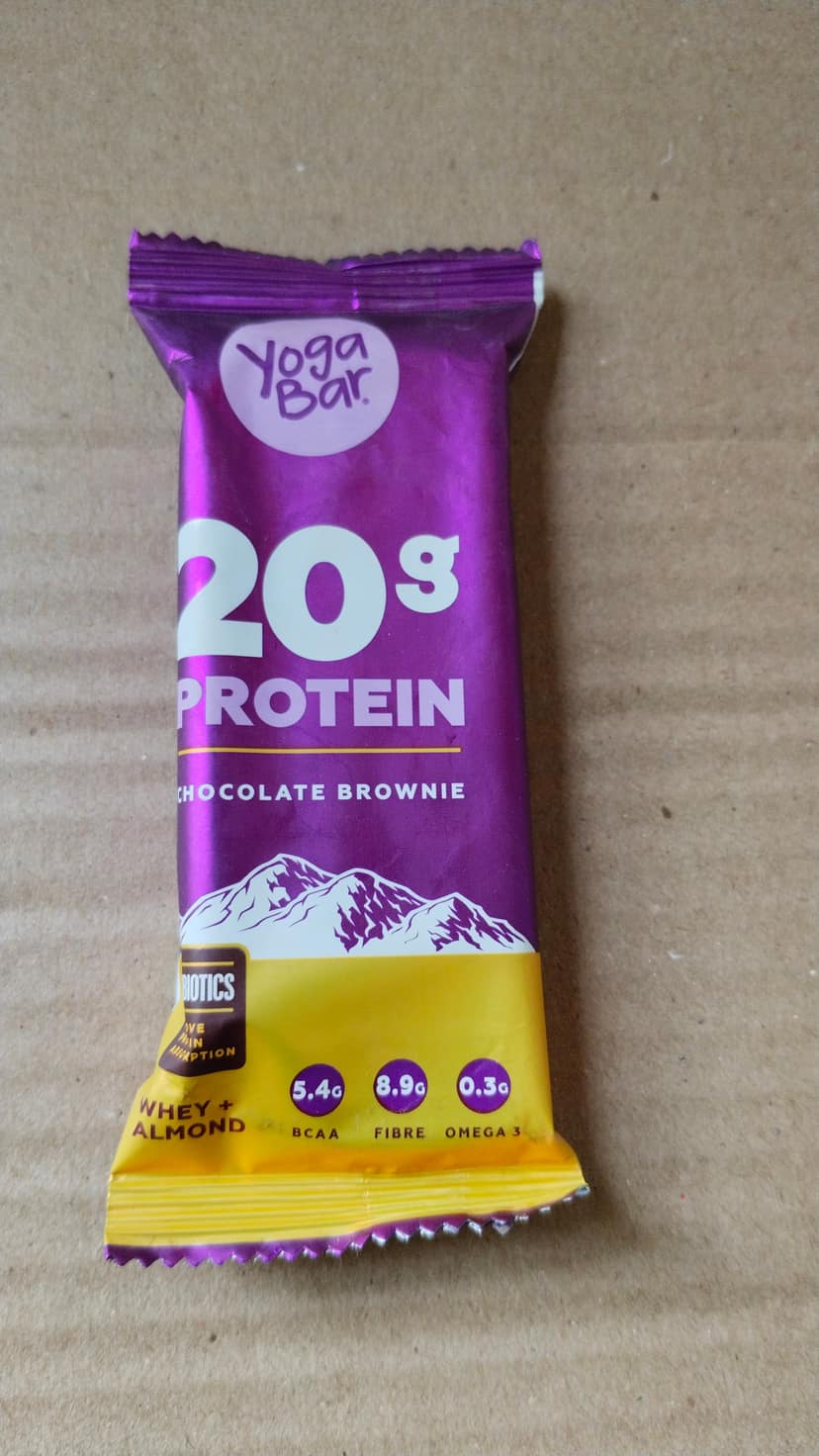 Yoga protein bar chocolate brownie