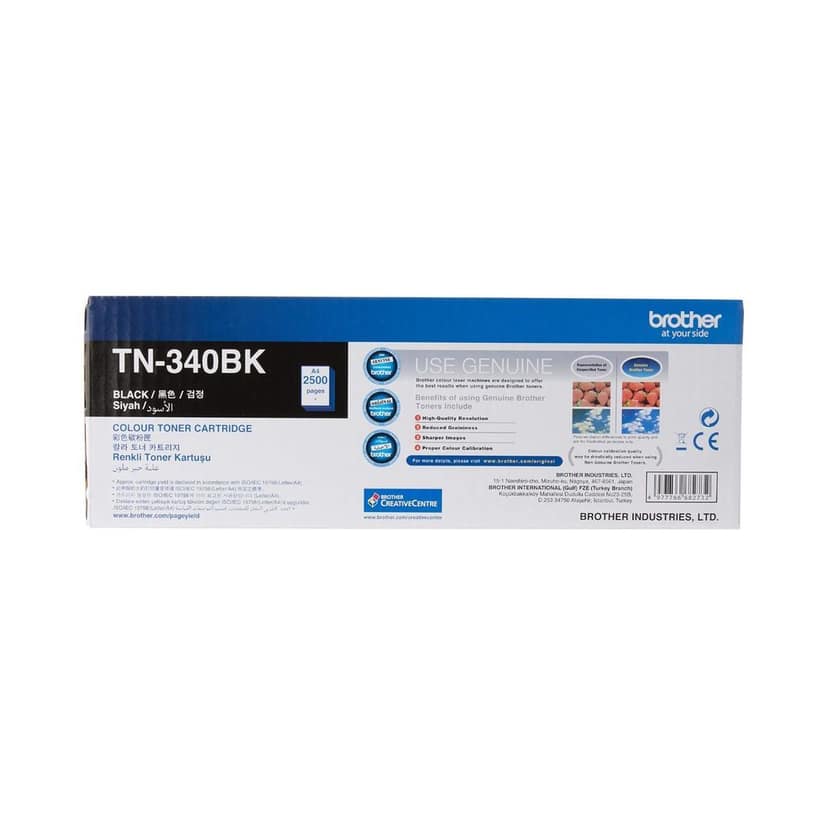 Brother TN-340 Toner Cartridge, Black