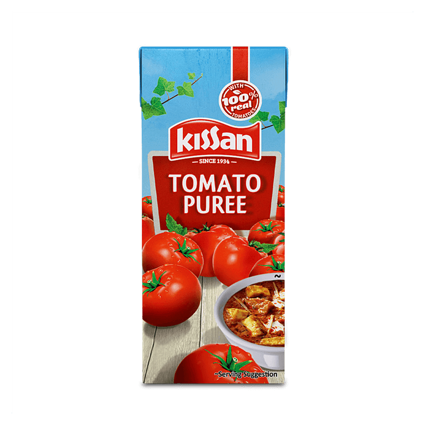 Kissan Tomato Puree, 200 G Carton view 2