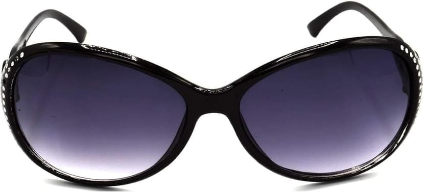 Hrinkar Women Round Sunglasses Brown & Silver Frame, Brown & Grey Lens (Medium) - Pack of 2 view 3