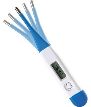 Mcp Dual Scale C and F Oral Digital Thermometer Flexible Waterproof Flexible
