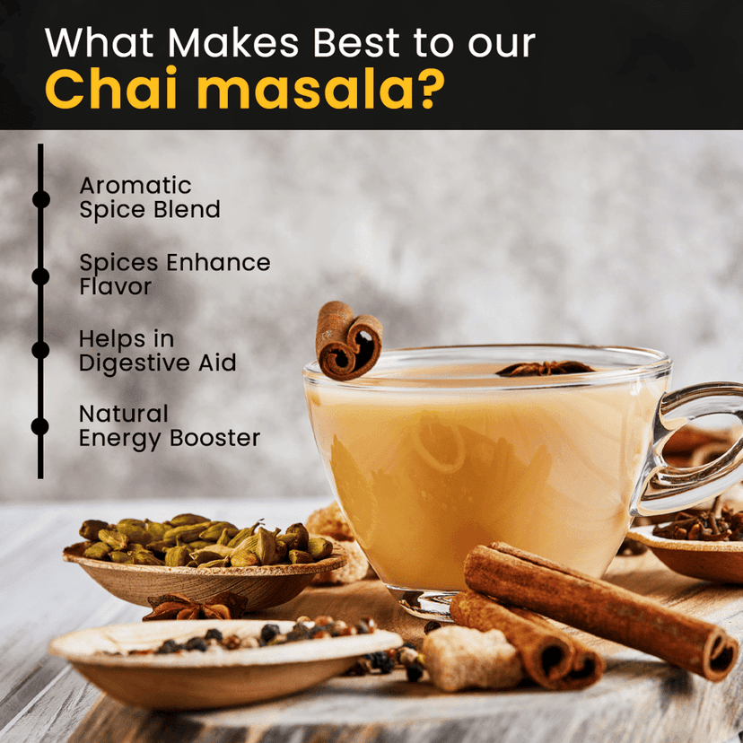 Buy Chai Masala Online India - Perfect Masala Chai Spice | Phoran view 3