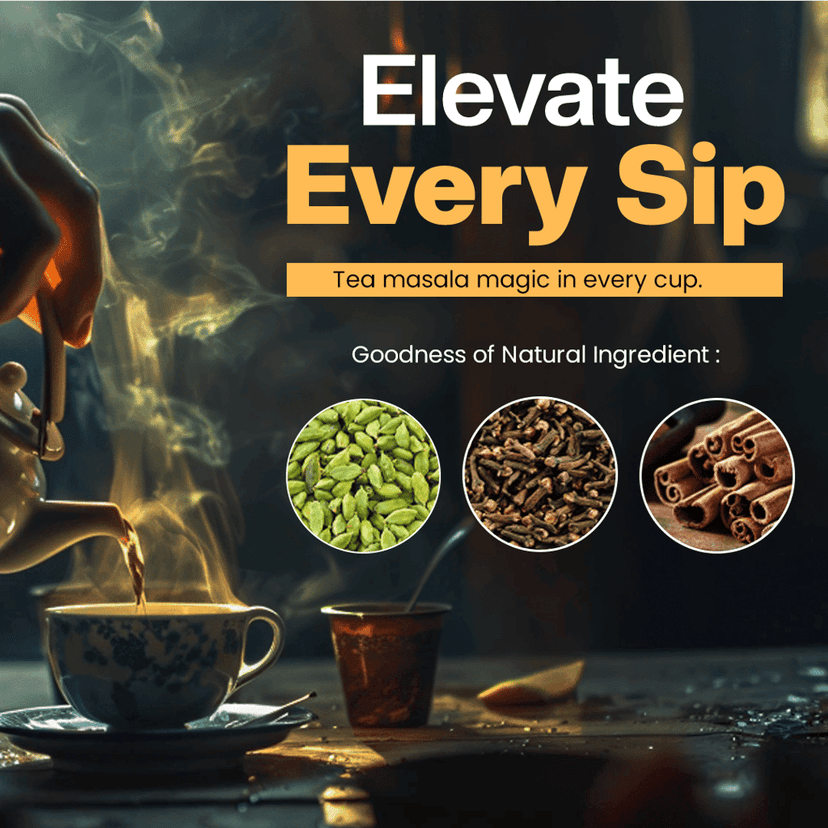 Buy Chai Masala Online India - Perfect Masala Chai Spice | Phoran view 4