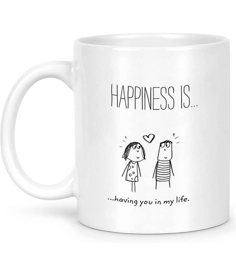 Idream Quote Printed Ceramic Coffee Mug 1 Pcs 330 mL view 2