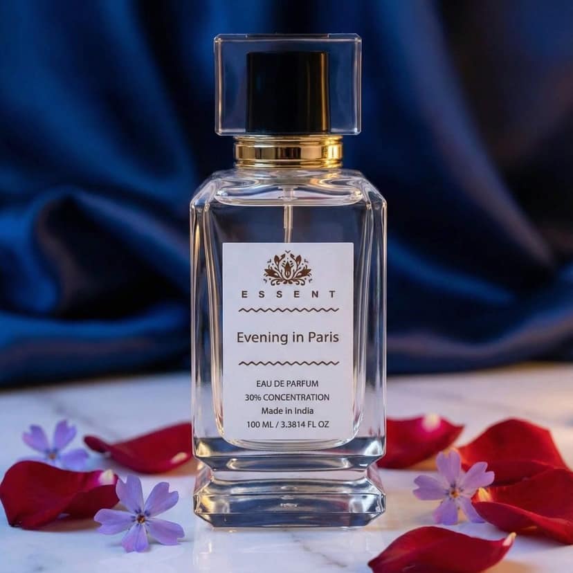 Essent Perfumes Evening in Paris Eau de Parfum (EDP) – Classic Nostalgic Powdery Floral Long Lasting Perfume – Unisex Fragrance view 4