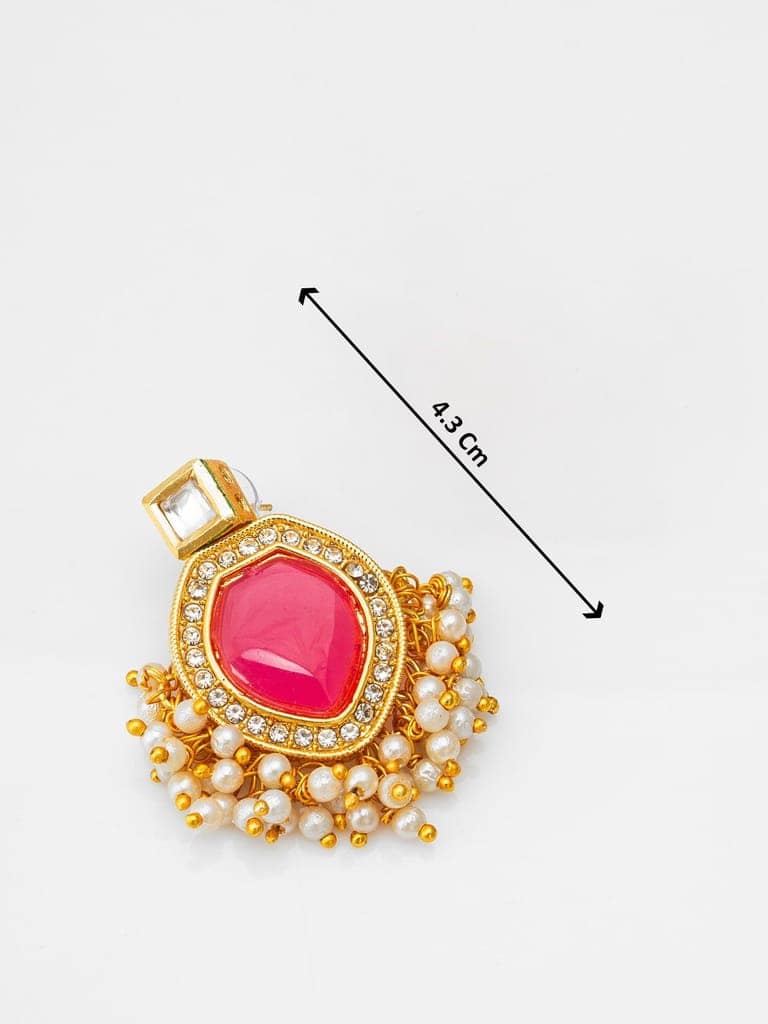 Morison Golden Petal Earrings A Bloom of Elegance view 3