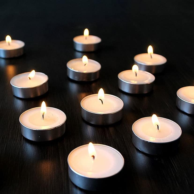 Smokeless Tealight Candles – 50 Pcs Set for Diwali | Indo Glow view 2