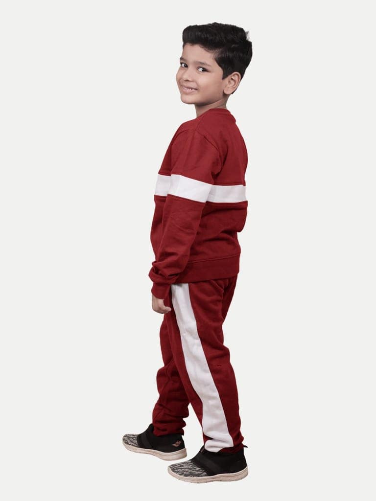 Boys Red Sweatshirt view 2
