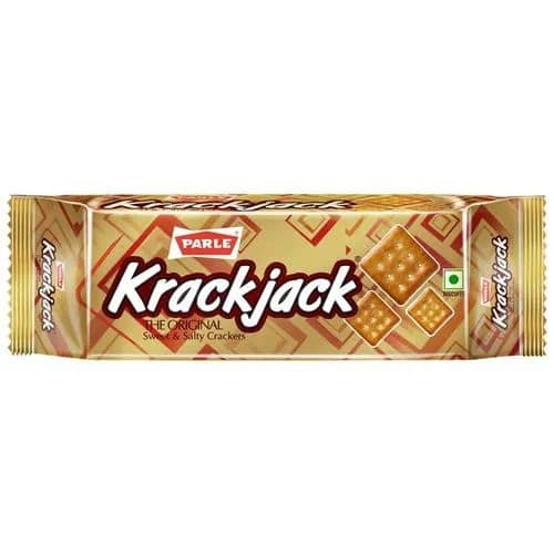 Parle Krack Jack Original Sweet & Salty Cracker Biscuit, 63 gm