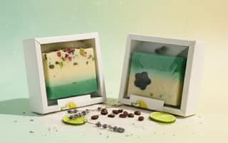 Lemon Alovera herbal, organic bath soap