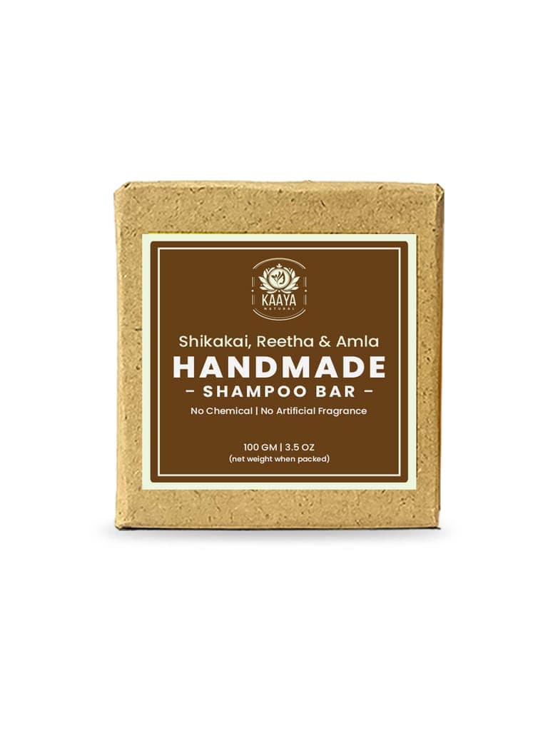Kaaya Natural Shikakai, Reetha & Amla Handmade Shampoo Bar