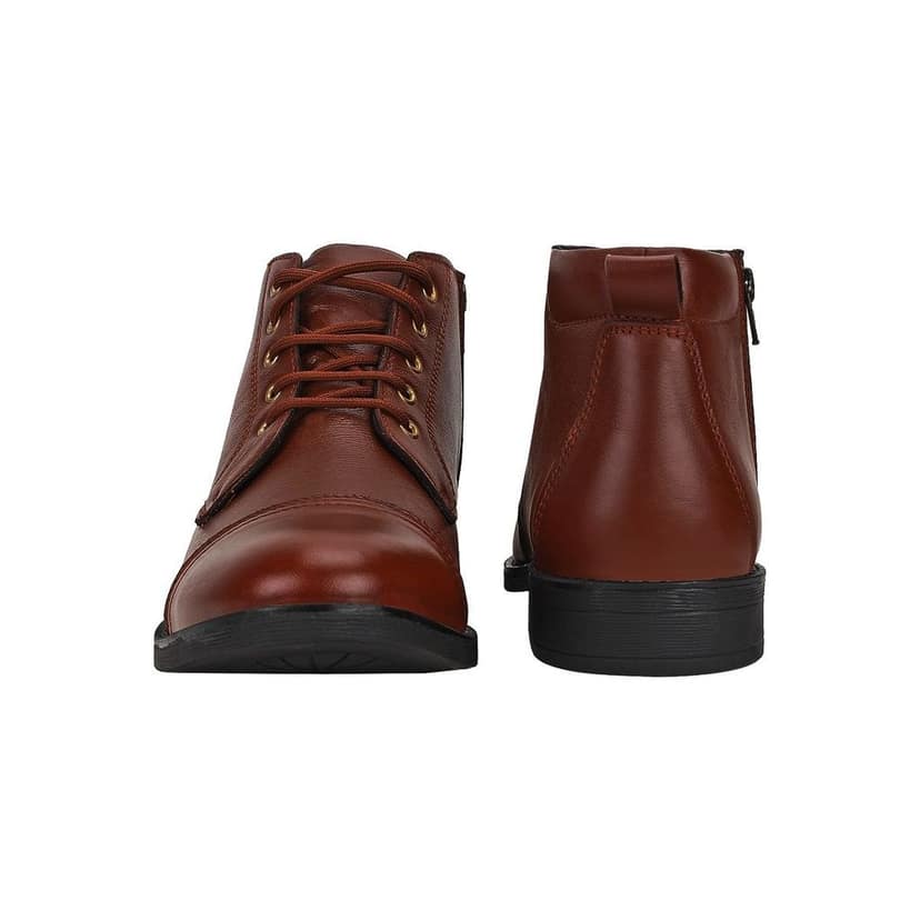 SeeandWear Zip Police Boots For Men view 3