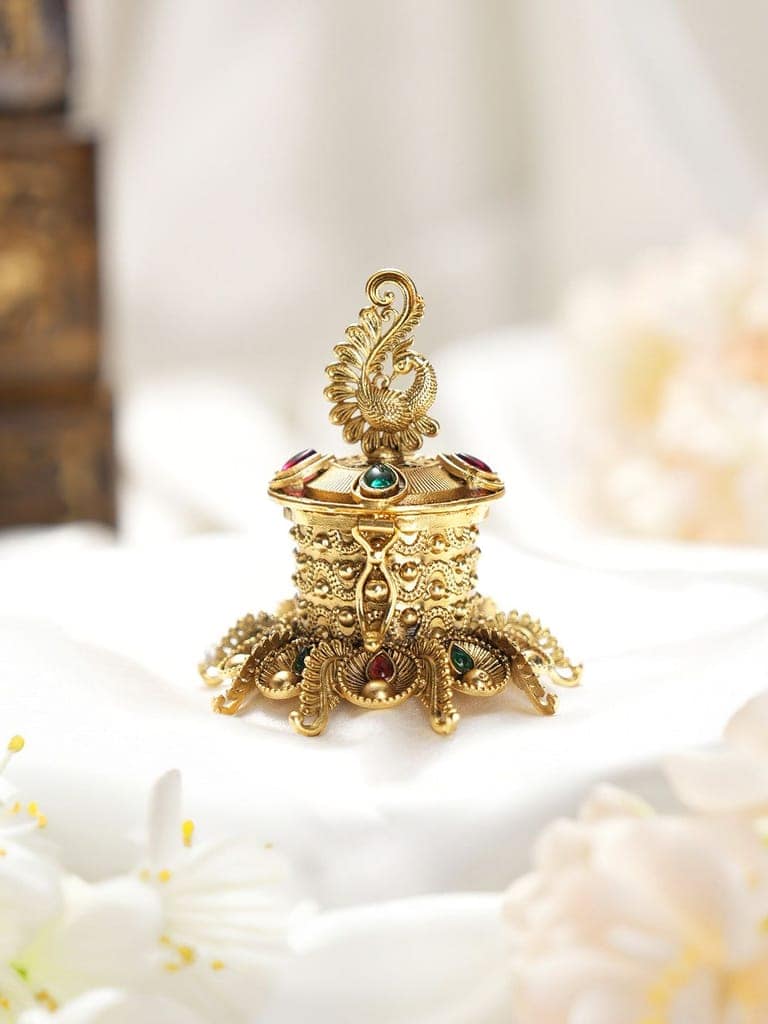 peacock Sindoor Box