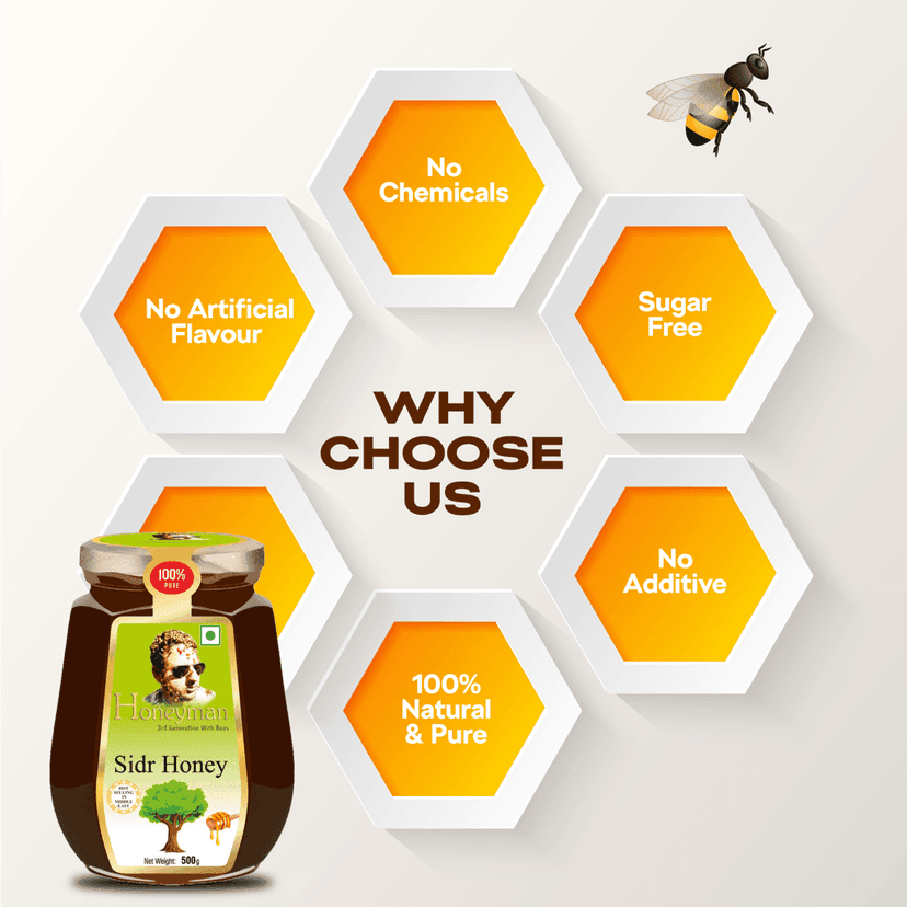 Honeyman Sidr Honey view 5