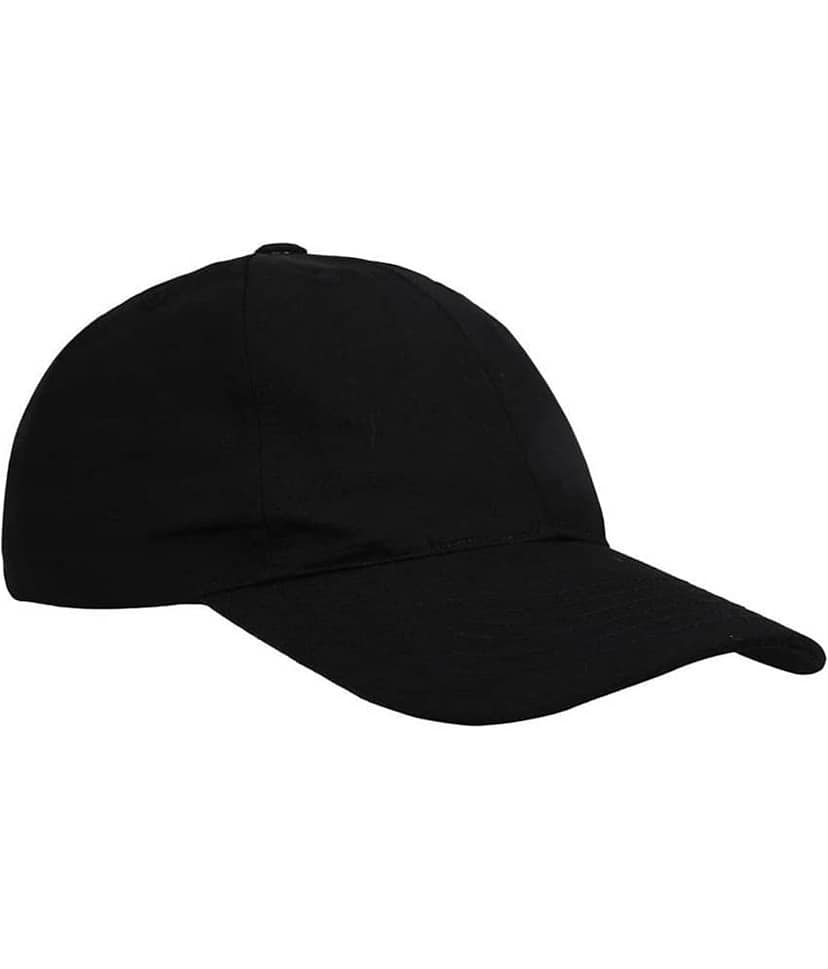 THRIFTKART Pack of 1 Cotton Blend Men's Cap ( Black ) view 2