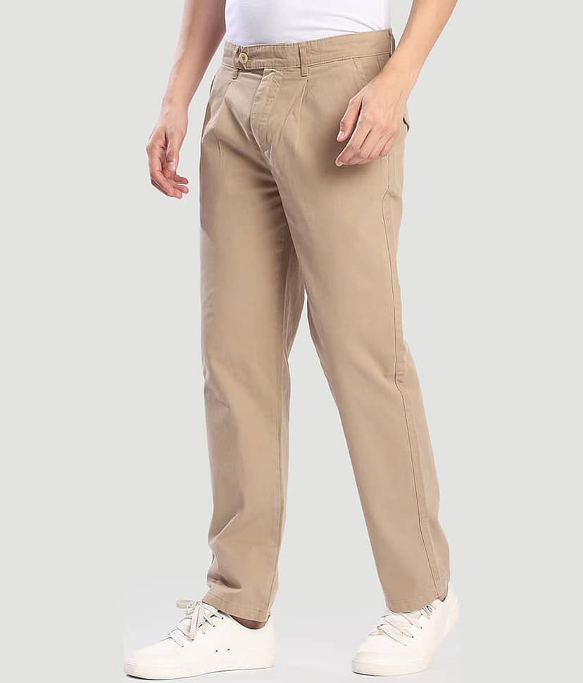 Bene Kleed Relax Men's Cargos - Beige ( Pack of 1 ) view 3