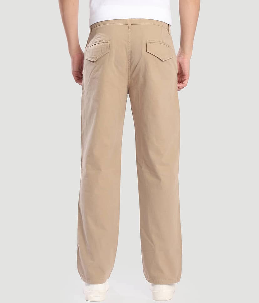 Bene Kleed Relax Men's Cargos - Beige ( Pack of 1 ) view 6