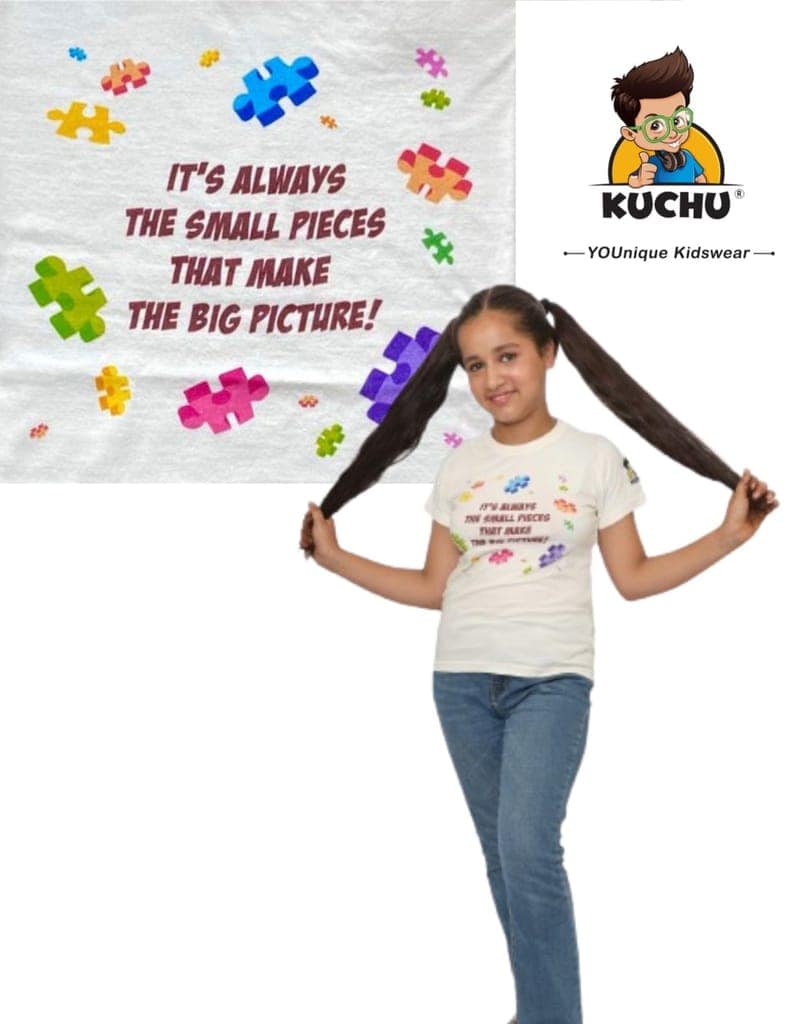 KUCHU Unisex Tshirt | Made of Super Combed Cotton-Modal Natural Fiber Better Than 100% Cotton| Soft & Breathable Fabric| Unique Digitally Printed Design |Vibrant Colour |Bee_Strong view 5