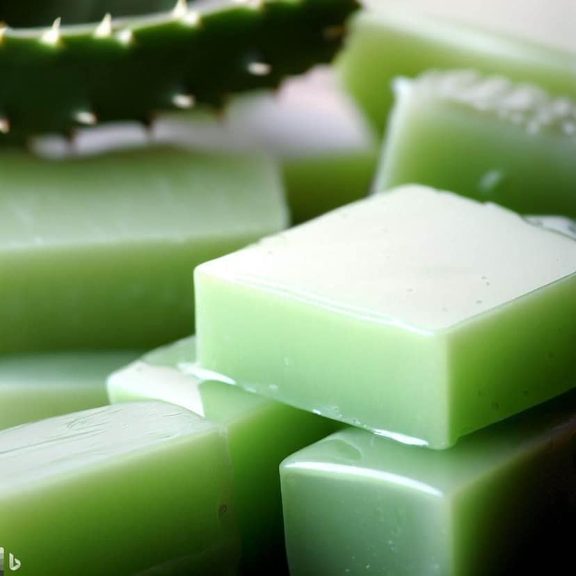 Aloe Vera Natural Handmade Soap: Pure Organic Bliss for Your Skin view 2