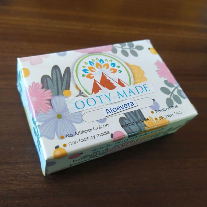 Aloe Vera Natural Handmade Soap: Pure Organic Bliss for Your Skin view 3