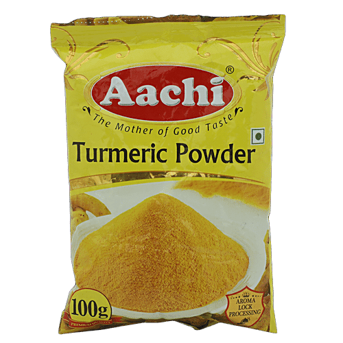 Aachi Turmeric Powder/Arisina Pudi, 100 g Pouch