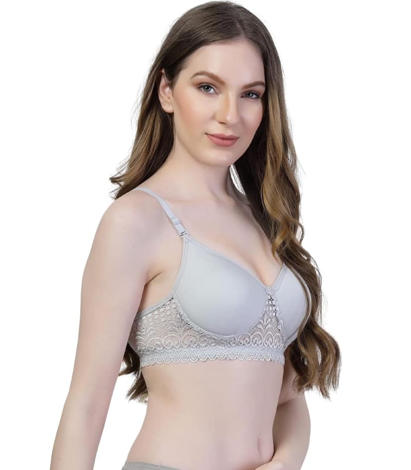ADORNSTAR Women's Cotton Padded Non-Wired Full Coverage Bra view 4