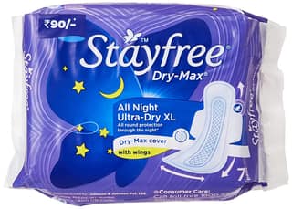 Stayfree Drymax All Night Ultra Dry Xl