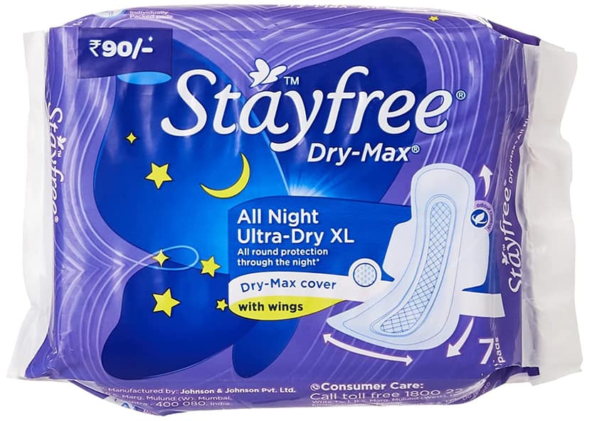 Stayfree Drymax All Night Ultra Dry Xl