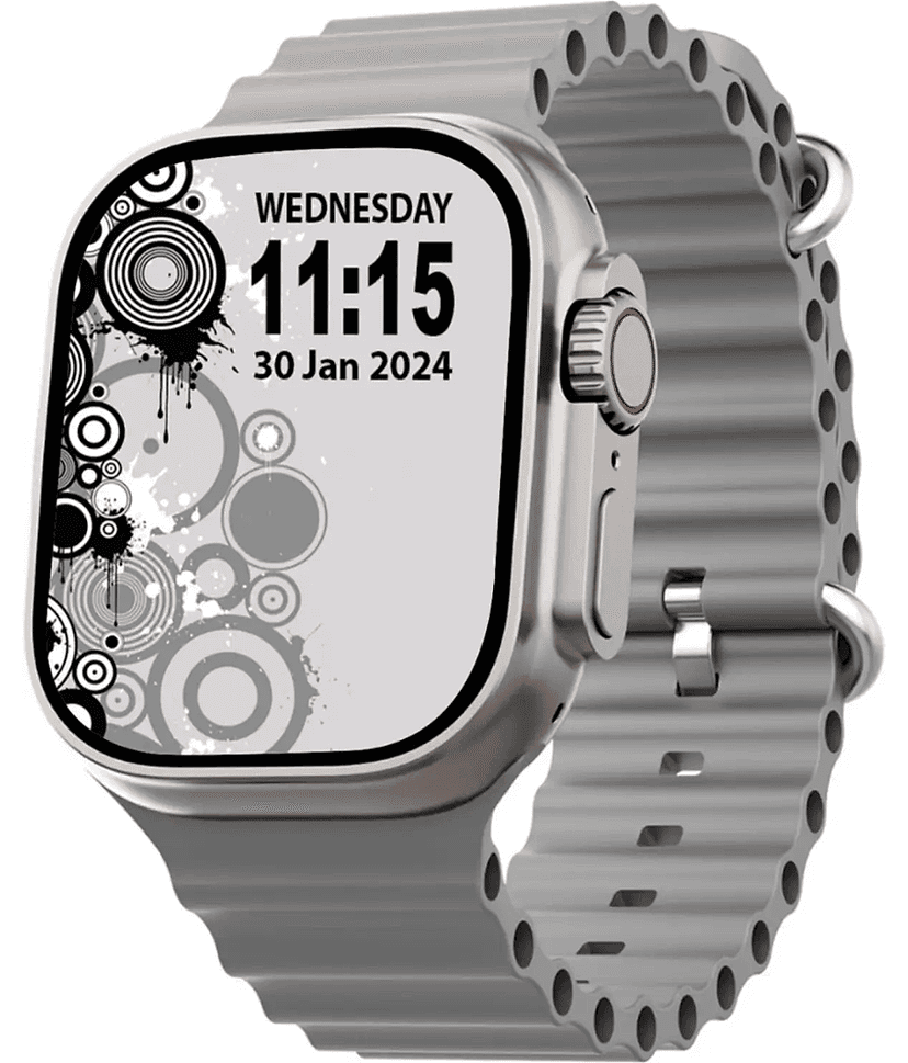 VENKAT ZONE IPS BT Calling Upto 1-2 days Smart Watch Grey