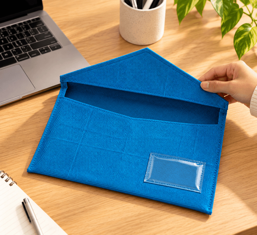 Handmade Jute File Folder for Documents, Office and Daily Use view 3
