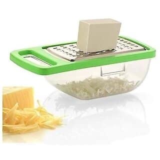 Cheese Grater - Premium Stainless Steel Grater for Effortless Shredding and Slicing