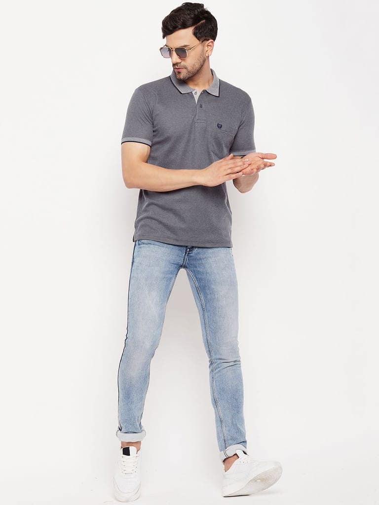 Duke Stardust Men's Half Sleeve Cotton T-shirt view 6
