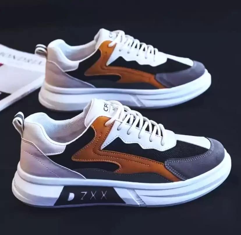 kardam&sons luxury fashionable Stylish Light Weight sport colorful casual shoes Sneakers For Men (White)