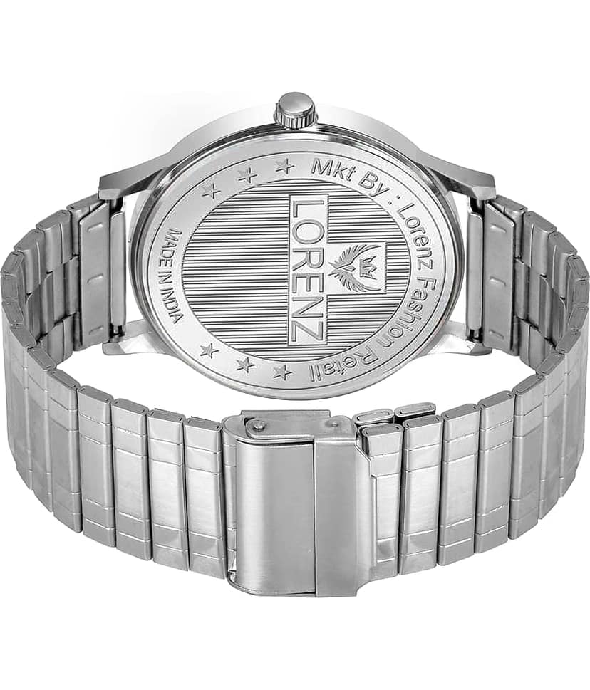 Lorenz Silver Stainless Steel Analog Men's Watch view 2