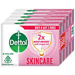 Dettol Skincare Pure Glycerine Soap, Protection From Skin Infection Causing Germs, 125G
