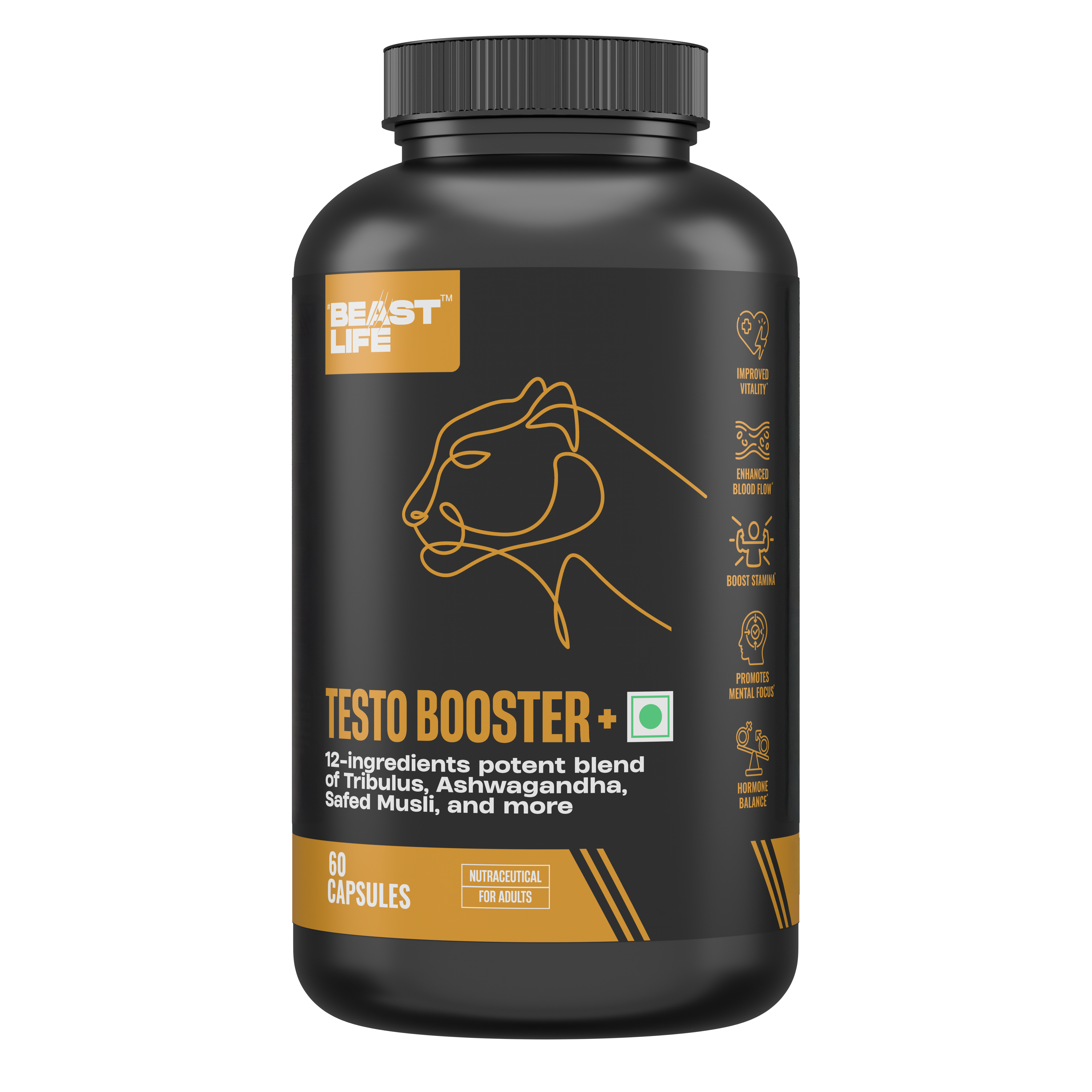 TESTO BOOSTER+ CAPSULES | 60 N