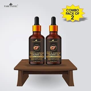PARK DANIEL Premium Nail & Cuticle Growth Oil- For Nail Growth, Repair & Cuticle Care Combo pack of 2 bottles of 30 ml(60 ml) Yellow (Pack of 2) view 2