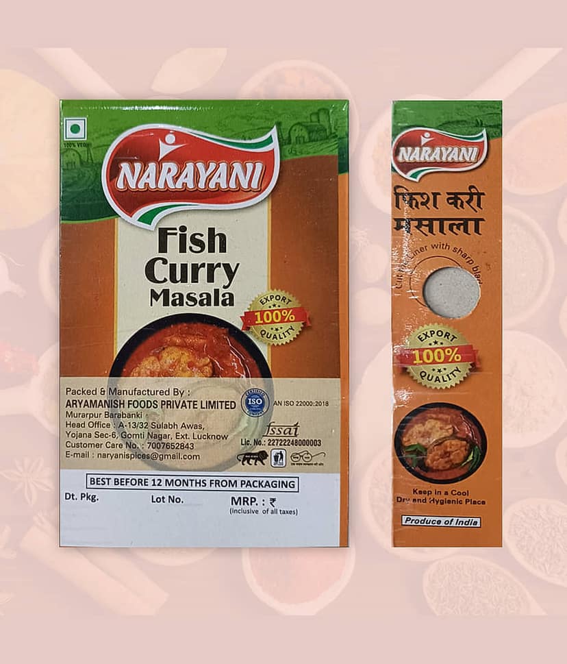 Narayani Spices Fish Masala 100 gm view 3
