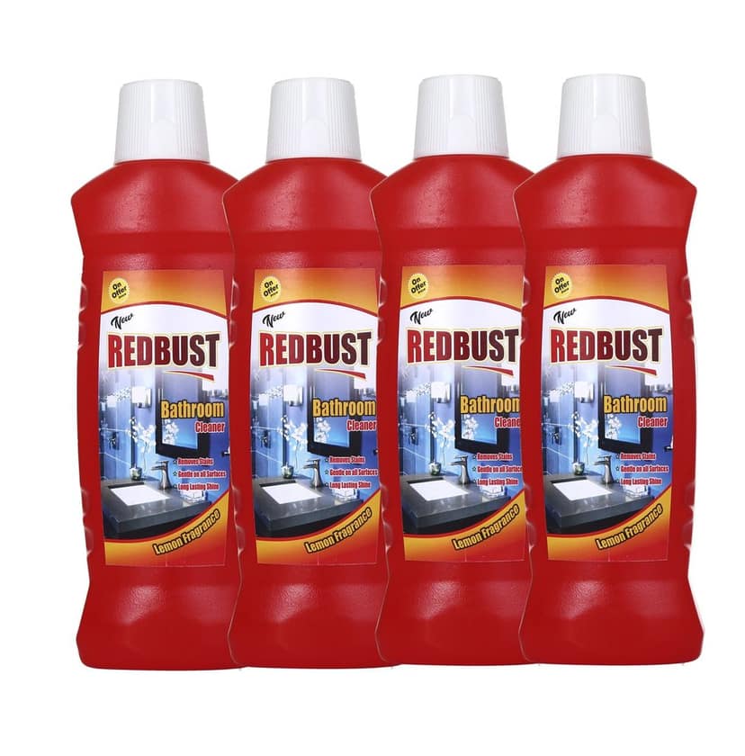 Redbust Bathroom cleaner 500ml Pack of 4